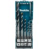 MAKITA E-14255 sada vrtáků TCT s válcovou stopkou Multimateriál 5 ks