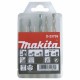 MAKITA D-23759 sada vrtáků do kovu/dřeva/zdiva 5,6/5,6/6mm, stopka HEX 1/4", 5ks