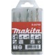 MAKITA D-23759 sada vrtáků do kovu/dřeva/zdiva 5,6/5,6/6mm, stopka HEX 1/4", 5ks