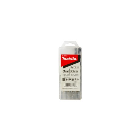 MAKITA D-36712 sada vrtáků univerzálních OmniBohrer 4x35/70 a 5x43/85 a 6x58/100 a 8x97/150 a 10x97/150mm, 5ks