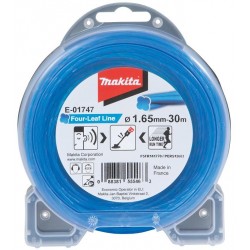 MAKITA E-01747 struna nylonová 1,65mm, modrá, 30m, speciální pro aku stroje