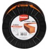 MAKITA E-02820 struna nylonová Plus 2,4mm, 206m, oranžová, hranatá , old 369224797