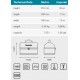 MAKITA E-15584 termobrašna na jídlo 330x180x210mm,oldE-05614