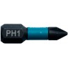 MAKITA B-63600 torzní bit 1/4" Impact Black PH1, 25mm 2 ks