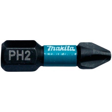 MAKITA B-63616 torzní bit 1/4" Impact Black PH2, 25mm 2 ks