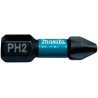 MAKITA B-63616 torzní bit 1/4" Impact Black PH2, 25mm 2 ks