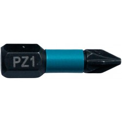 MAKITA B-63638 torzní bit 1/4" Impact Black PZ1, 25mm 2 ks