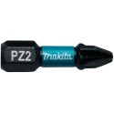 MAKITA B-63644 torzní bit 1/4" Impact Black PZ2, 25mm 2 ks