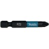 MAKITA B-63753 torzní bit 1/4" Impact Black PZ2, 50mm 2 ks