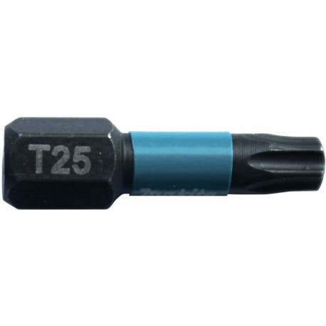 MAKITA B-63688 torzní bit 1/4" Impact Black T25, 25mm 2 ks