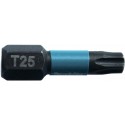 MAKITA B-63688 torzní bit 1/4" Impact Black T25, 25mm 2 ks